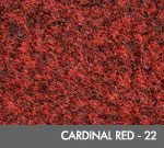 Andersen [871] Impressionist™ Indoor Wiper/Finishing Floor Mat - Olefin Face - Vinyl Backing - Cardinal - 22