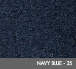 Andersen [871] Impressionist™ Indoor Wiper/Finishing Floor Mat - Olefin Face - Vinyl Backing - Navy Blue - 25