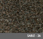Andersen [871] Impressionist™ Indoor Wiper/Finishing Floor Mat - Olefin Face - Vinyl Backing - Sable - 26