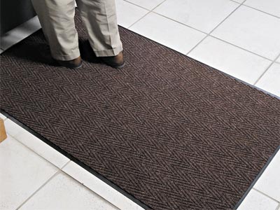 Andersen [873] Victory™ Indoor Wiper/Finishing Floor Mat - Poly Face - Vinyl Backing - 5/16" Thickness - Commercial Floor Mats &amp; Carpets