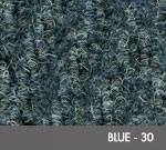 Andersen [873] Victory™ Indoor Wiper/Finishing Floor Mat - Poly Face - Vinyl Backing - Blue - 30