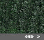 Andersen [873] Victory™ Indoor Wiper/Finishing Floor Mat - Poly Face - Vinyl Backing - Green - 34
