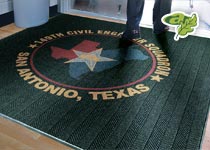 Andersen Waterhog™ Eco Elite Roll Goods Indoor/Outdoor Logo Inlay Custom Logo Floor Mats