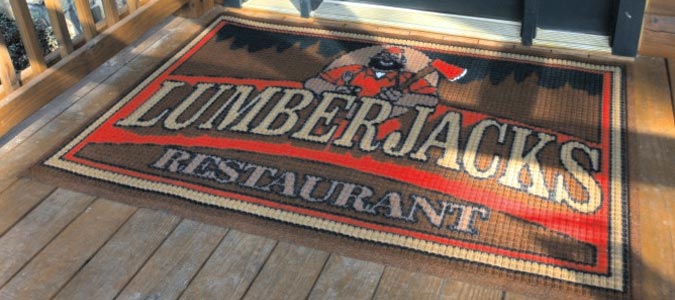 Andersen Waterhog™ Impressions Indoor/Outdoor Custom Logo Entrance Mats - Commercial Custom Logo & Message Floor Mats