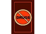 Andersen Classic Creations MessageMat Floor Mat - No Drugs - Brown - 4' x 6' AM-NDB-4X6