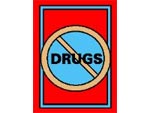 Andersen Classic Creations MessageMat Floor Mat - No Drugs - Red - 3' x 5' AM-NDR-3X5