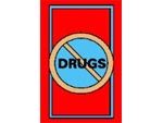 Andersen Classic Creations MessageMat Floor Mat - No Drugs - Red - 4' x 6' AM-NDR-4X6
