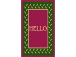 Andersen Digital Greeting Classic Impressions MessageMat Floor Mat - Border - Hello - 3' x 5' AM-BORH-3X5