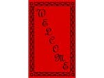 Andersen Computuft Greeting MessageMat Floor Mat - Greek Key - Welcome - 3' x 5'