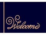 Andersen Computuft Greeting MessageMat Floor Mat - Script - Welcome - 3' x 5' AM-CT-SCR-3X5