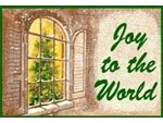 Andersen Digital Holiday Classic Impressions MessageMat Floor Mat - Joy to the World - 2' x 3' AM-HJOY-2X3