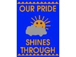 Andersen Classic Creations Motivational MessageMat Floor Mat - Our Pride Shines Through - 3' x 4' AM-OUR-3X4