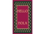 Andersen Digital Multi-Lingual Classic Impressions Greeting MessageMat Floor Mat - Hello/Hola - 3' x 5' AM-MLG-HEL-3X5