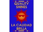 Andersen Digital Multi-Lingual Classic Impressions Quality MessageMat Floor Mat - Quality Shines - 3' x 4' AM-MLQ-SHI-3X4