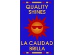 Andersen Digital Multi-Lingual Classic Impressions Quality MessageMat Floor Mat - Quality Shines - 3' x 5' AM-MLQ-SHI-3X5