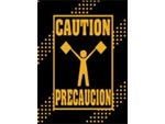 Andersen Digital Multi-Lingual Classic Impressions Safety MessageMat Floor Mat - Caution - 3' x 4' AM-MLS-CAU-3X4