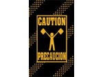 Andersen Digital Multi-Lingual Classic Impressions Safety MessageMat Floor Mat - Caution - 3' x 5' AM-MLS-CAU-3X5
