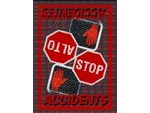 Andersen Digital Multi-Lingual Classic Impressions Safety MessageMat Floor Mat - STOP Accidents - 3' x 4' AM-MLS-STO-3X4