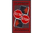 Andersen Digital Multi-Lingual Classic Impressions Safety MessageMat Floor Mat - STOP Accidents - 3' x 5' AM-MLS-STO-3X5