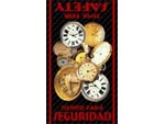 Andersen Digital Multi-Lingual Classic Impressions Safety MessageMat Floor Mat - Time For Safety - 3' x 5' AM-MLS-TIM-3X5