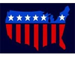 Andersen Classic Creations Patriotic MessageMat Floor Mat - U.S. Map - 4' x 6' AM-MAP-4X6