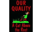 Andersen Computuft Quality Themed MessageMat Floor Mat - A Cut Above The Rest - 3' x 4' AM-QACU-3X4