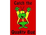Andersen Computuft Quality Themed MessageMat Floor Mat - Catch The Quality Bug - 3' x 4' AM-QCAT-3X4