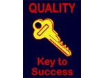Andersen Computuft Quality Themed MessageMat Floor Mat - Key To Success - 3' x 4' AM-QKEY-3X4
