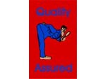 Andersen Computuft Quality Themed MessageMat Floor Mat - Quality Assured - 3' x 5' AM-QASU-3X5