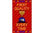 Andersen Digital Classic Impressions Quality Themed MessageMat Floor Mat - First Quality Every Time - 3' x 5' AM-QFIR-3X5