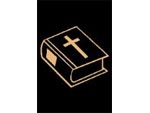 Andersen Classic Creations Religious MessageMat Floor Mat - Bible - Vertical - 4' x 6' AM-RBIBA-4X6