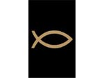 Andersen Classic Creations Religious MessageMat Floor Mat - Fish - Vertical - 3' x 5' AM-RFISA-3X5