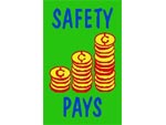Andersen Computuft Safety MessageMat Floor Mat - Safety Pays - 3' x 5' AM-SAF-PAY-3X5