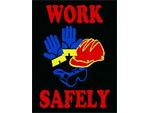 Andersen Computuft Safety MessageMat Floor Mat - Work Safely - 3' x 4' AM-SAF-WSF-3X4