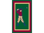 Andersen Classic Creations Sports MessageMat Floor Mat - Golfer - 3' x 5' AM-SPT-GOLA-3X5