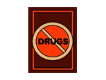 Drug Free Message Entrance Mats, Anti-Drugs & No Drugs Graphic Floor Mats - Commercial Message & Graphic Mats