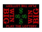 Lottery Message Entrance Mats & Lottery Tickets Graphic Floor Mats - Commercial Message & Graphic Mats