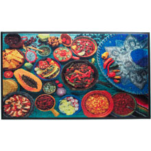 Mexican Food HD Carpet Mat - 3' x 5' GM-19026657PALRUB