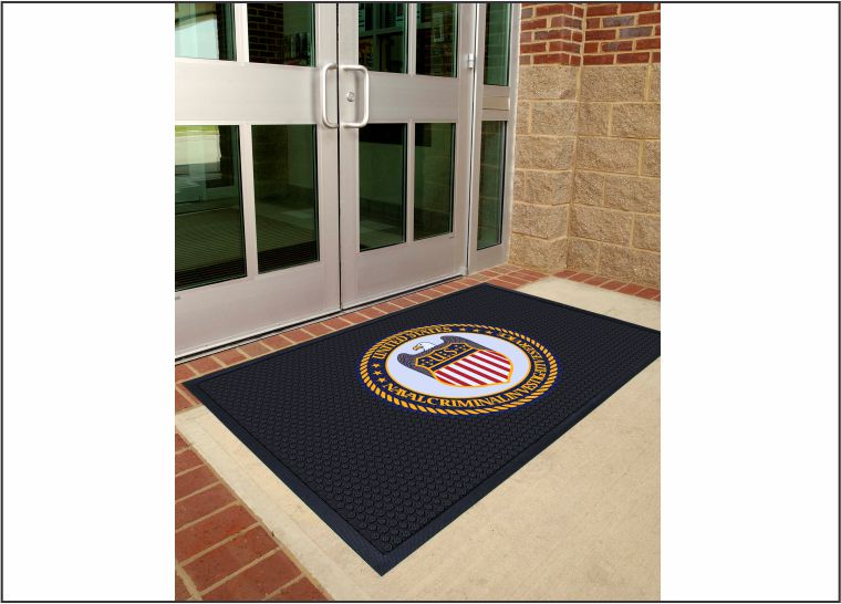 Superscrape Impressions Custom Logo Entrance Mat