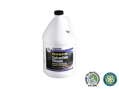Nilodor CERTIFIED Structured By Nature Encapsulating Extraction Cleaner Concentrate - 1 Gallon Bottle - Eco-Friendly Carpet Cleaning Chemicals