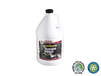 Nilodor CERTIFIED Structured By Nature Encapsulating Shampoo-Spin Cleaner Concentrate - 1 Gallon Bottle - Eco-Friendly Carpet Cleaning Chemicals