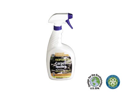 Nilodor CERTIFIED Structured By Nature All-Purpose Encapsulating Carpet Spotter - 32 oz. Trigger Spray Bottle - Eco-Friendly Carpet Cleaning Chemicals