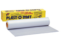 Warp Bros. [PM50W] Plast-O-Mat® Ribbed Plastic Floor Runner - White - 30" x 50' Roll