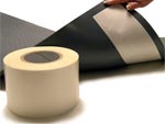 Crown #296 Tack-Tape™ Floor Mat Double-Sided Backing Tape - 4" x 250' CM-DLR4250TP