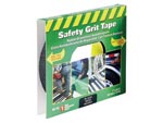 Life-Safe® [RE141] Anti-Slip Safety Grit Tape - Black - 1" x 60'