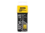 Stanley [TRB504T] 1/4" PowerCrown Staples - 1,000 Pack 334230