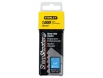 Stanley [TRA704T] 1/4" Heavy Duty Staples - 1,000 Pack 358762