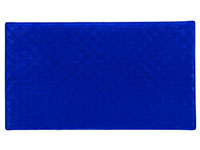 16" x 27.75" Homz Gripper Suction Cup Bathtub Shower Mat - Medium - Blue 601227