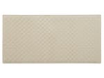 14" x 22" Homz Gripper Suction Cup Bathtub Shower Mat - Small - Ecru 621218