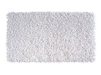32" x 20" InterDesign Shagi Cotton Bath & Spa Rug - Large - White 624603